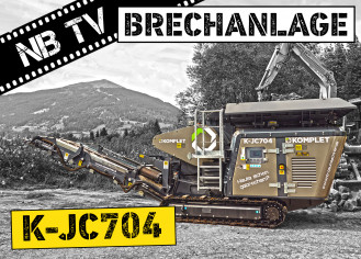 Raupenmobiler Backenbrecher | Brechanlage bis zu 80 t/h mieten