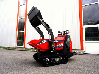 Minidumper | Dumper auf Kettenfahrwerk mieten