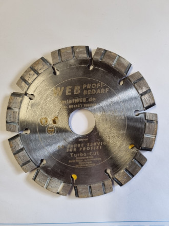 Dia Blatt 125x10-22 Beton Turbo-Cut nz mieten
