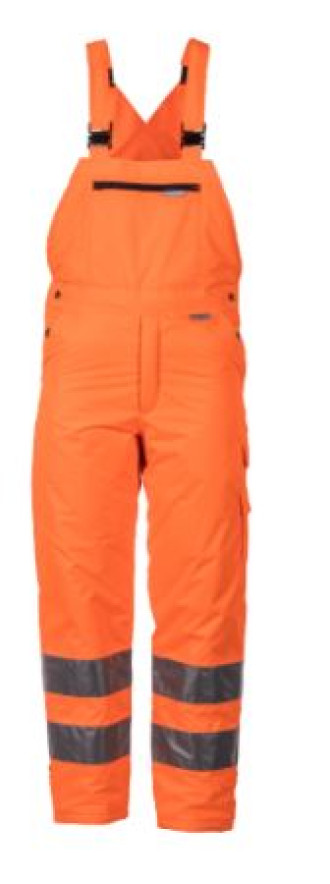 Warn-Latzhose orange Gr.2xL mieten