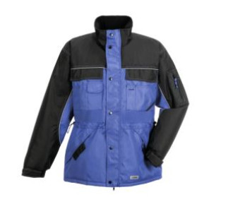 Langjacke Dust Winterparka blau-schwarz Gr.56 xL mieten
