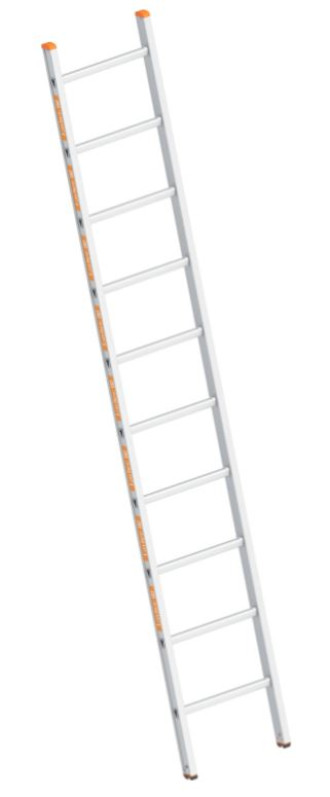 Alu Anlegeleiter 2,95m 10 Sprossen Layher1054 mieten