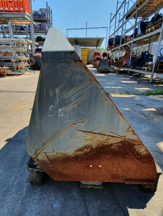 Kramer Standardschaufel mit Zähnen 1600mm rent