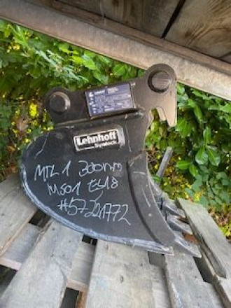 Lehnhoff Tieflöffel 300mm MS01 Aufnahme mieten