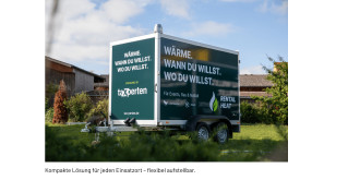 Mobile Heizzentrale 100 kW – Sofort einsatzbereit | CO₂-neutral | Rental Heat mieten