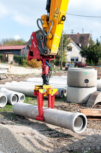 Multifix Rohrgreifer hydraulisch mieten