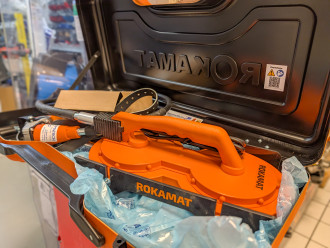 Rokamat Chameleon - Universalschleifmaschine incl Tapetenentfernung Set Sanierungsfräse mieten