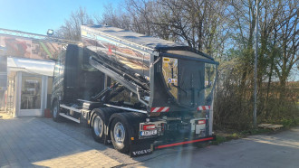 Asphalt Thermo Mulde Abroller LKW rent
