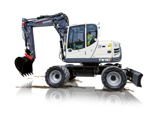 YANMAR TW110 - Mobilbagger 11t mieten
