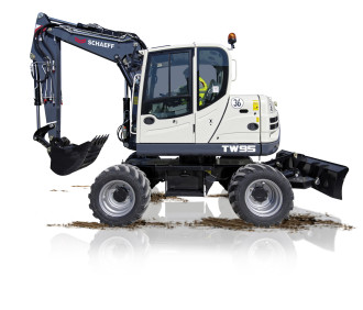 YANMAR TW95 - Mobilbagger 8,4t mieten