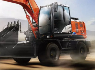 HITACHI ZX190W-5 - Mobilbagger 20,4t mieten