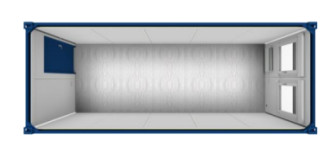 BÜRO- /MANNSCHAFTSCONTAINER BM20' mieten
