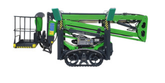 Raupenbühne Avant Leguan L 190, Höhe max. 19 m 9,8 m max. seitliche Reichweite rent