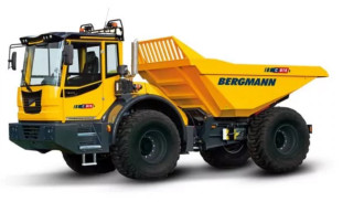 BERGMANN C815s - Dumper knickgelenkt 12t, Rundkipper mieten