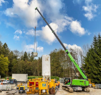 SENNEBOGEN 643M - Mobilkran 27t  Geländemobilkran rent