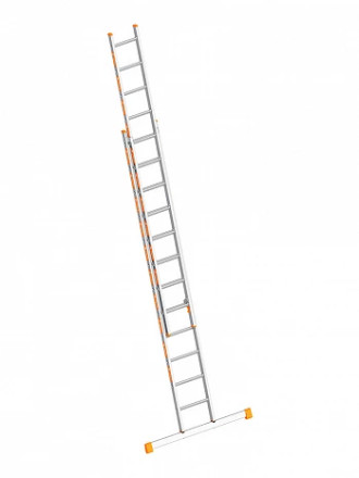 Alu Schiebeleiter 2x12 Sprossen Layher 1035 rent