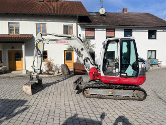 Takeuchi Kompaktbagger TB 250 Minibagger mieten
