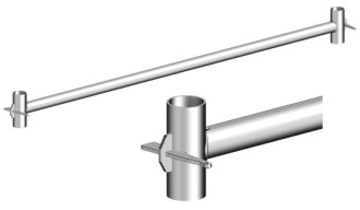 FG Basisrohr 2,85 Stahl Layher rent