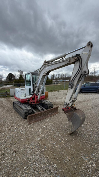 Takeuchi Kompaktbagger TB 145 Minibagger MS 03 mieten