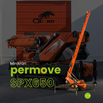 Raupenkran, Minikran Jekko SPX 650 ; Vermietung - Service - Jekko Vertragshändler rent