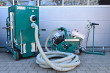 Kugelstrahlmaschine MODUL 200XL und Filteranlage TORNADO B, Klasse M inkl. Magnetwagen 70cm, Fa. Contec, Gebrauchtmaschine