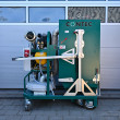 Kugelstrahlmaschine MODUL 200XL und Filteranlage TORNADO B, Klasse M inkl. Magnetwagen 70cm, Fa. Contec, Gebrauchtmaschine