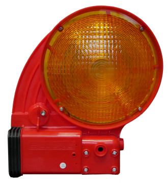 BASt LED Baustellen-Warnleuchte | gelb mieten