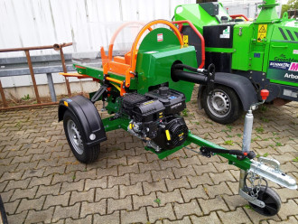 Anhänger-Holzspalter Benzin, Liegendspalter Spaltkraft (t) 8 Kurzholz (bis 50 cm) mieten