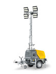 LED-Beleuchtung Lichtmast mobil