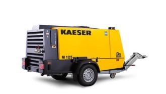Mobiler Baukompressor Kaeser M 125  Luftleistung 10,0 m³ mieten