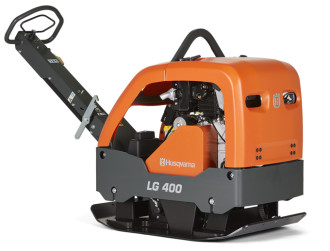 Rüttelplatte Husqvarna LG 400 Vibrationsplatte 400 kg mieten