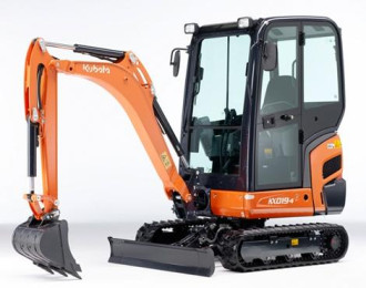 Minibagger Kubota KX 019-4 mieten