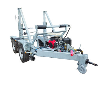 Kabeltrommelanhänger 3,5 Tonnen F10.35.2M mit Trommelantrieb mieten