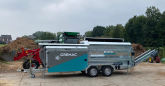 Siebmaschine Trommelsieb Gremac e2+ mieten
