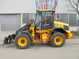 JCB Radlader 411 HT mieten