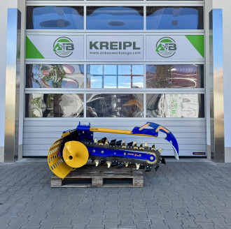 Kinshofer | Auger Torque MT900 Grabenfräse 250mm | 3-5t Bagger mieten