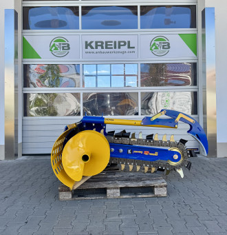 KINSHOFER / Auger Torque XHD900 Grabenfräse 150mm Kombi-Kette 5-7,5t mieten