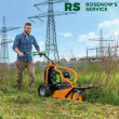 Hochgrasmäher Akku 61 cm – handgeführt, leise, Bewuchs bis 90 cm