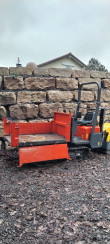Kettendumper Minidumper Dreiseitenkipper Gummiketten, KC120, Kubota