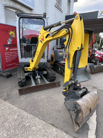 Wacker Neuson ET16 520h Bj.2022 HS03 Bagger Minibagger Neuwertig mieten