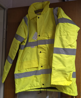 WarnschutzParka GELB Gr.46 S rent