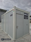 Bürocontainer / Mannschaftscontainer / Aufenthaltscontainer 16´ gebraucht zum Kauf