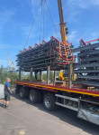 SKG Förderbandanlage neuwertig Länge 344 m,Gurtbreite 140 cm ( Zustand neuwertig )