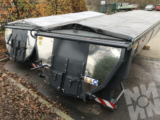 Thermocontainer mit Abrollrahmen Amtec 10,8 cbm rent