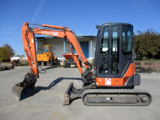 Hitachi ZX35U-2 Kurzheckbagger mieten