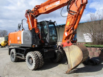 Mobilbagger Hitachi ZX170W-3 mieten