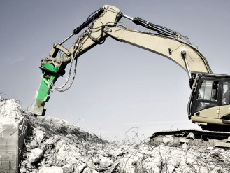 Hydraulikhammer für Bagger 18 - 30 t mieten