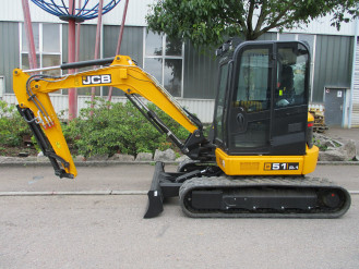 JCB Kompaktbagger 51 R-1 rent