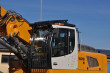 Wolf Liebherr Kabinenschutz Abbruchgitter Cabin protection