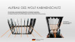 Wolf Liebherr Kabinenschutz Abbruchgitter Cabin protection